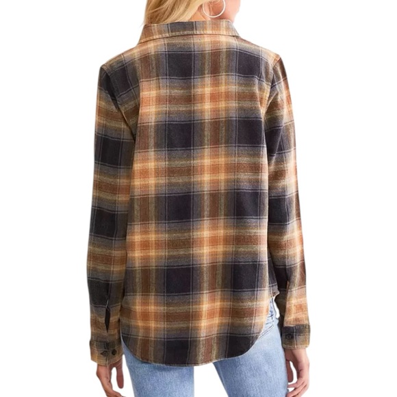 EUC BKE Washed Flannel Shirt XLarge - Picture 2 of 3